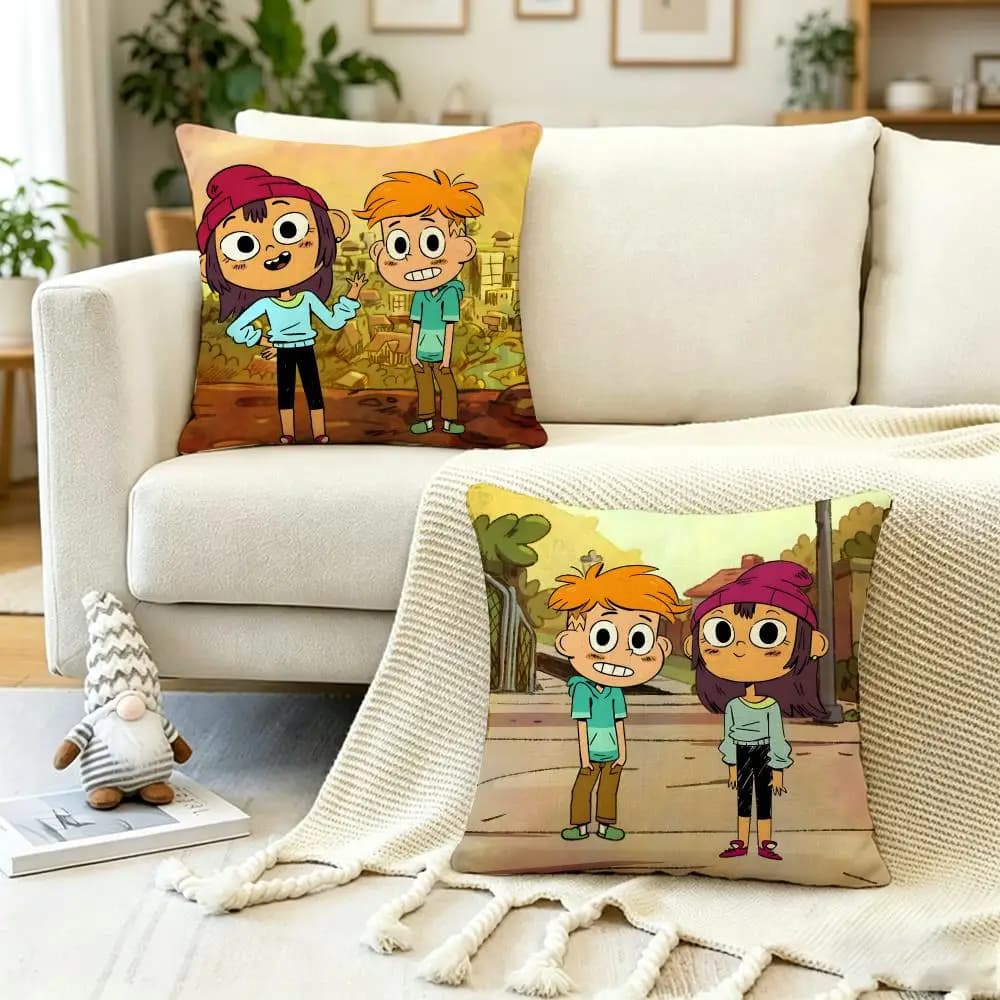 Fodera per cuscino Street W-Wylde Pak, antipolvere, con cerniera invisibile, in morbido peluche, per divano
