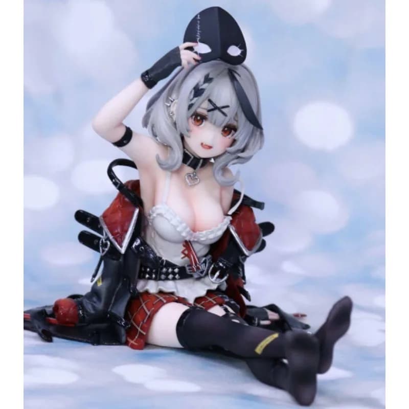 Nuova statuetta anime GK Sakamata Chloe Kawaii in resina, modello bianco da assemblare fai da te, giocattolo, ornamento, regalo.