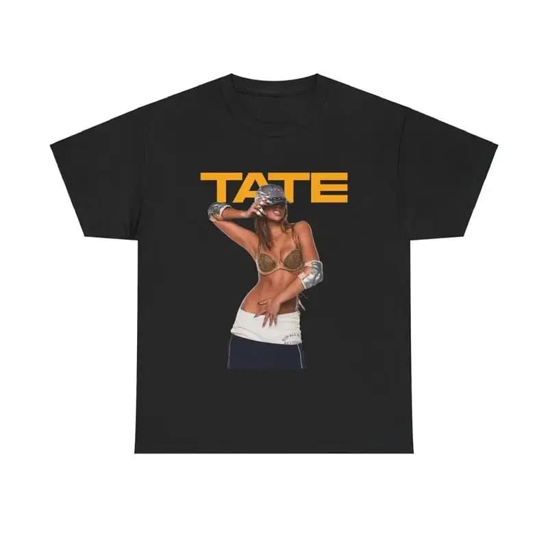 Tate Mcrae Shirt Golf Wear T Shirt Cotton Aesthetic Clothing