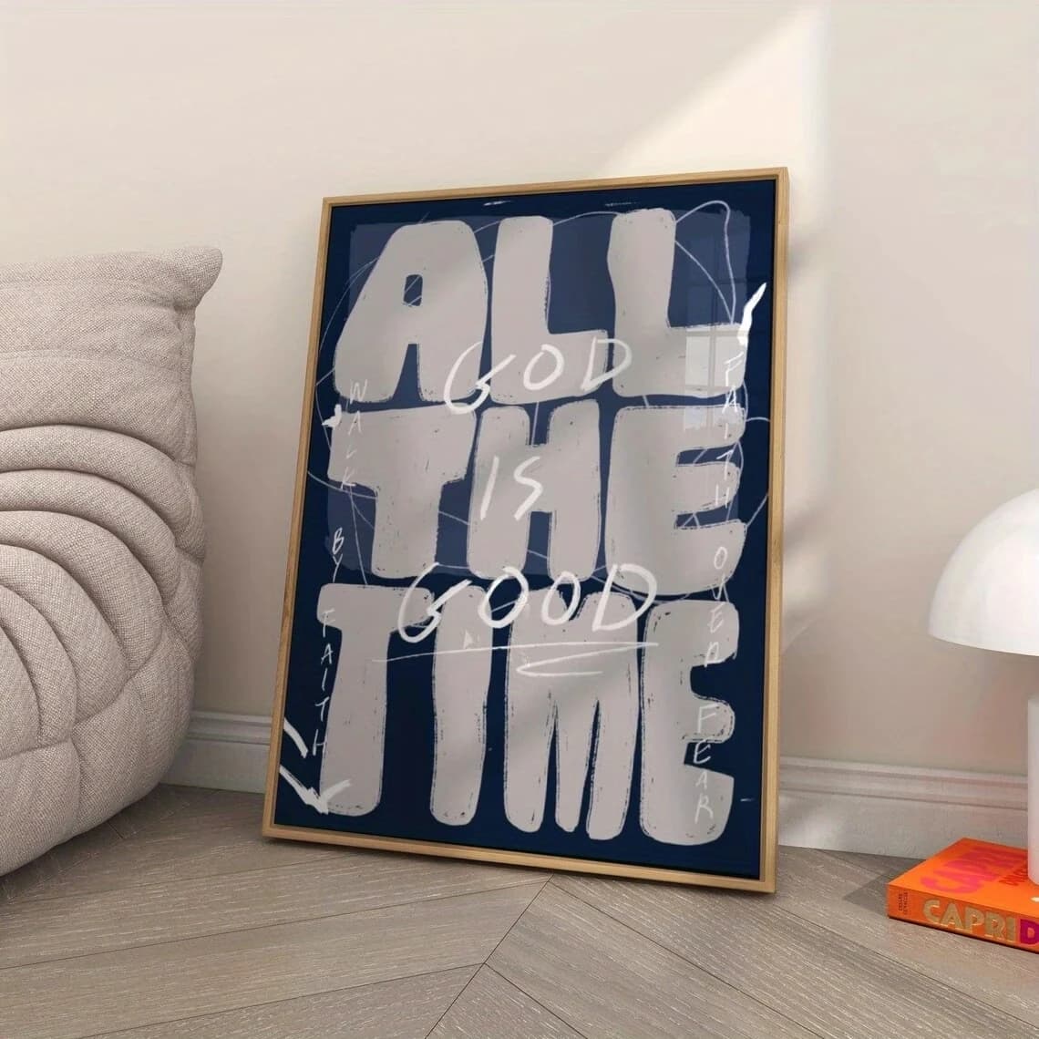 God Is Always Good Inspirational Christian BibleWall Art Print Canvas Painting Poster Picture For Living Room,Bedroom Home Decor
