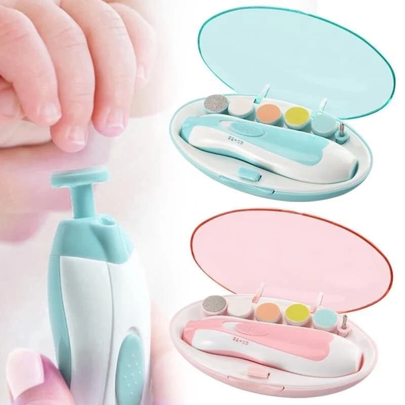 Multifunctional Baby Care Set: Electric Nail Cutters, Nail File, Nail Trinchesino for Nails and Feet