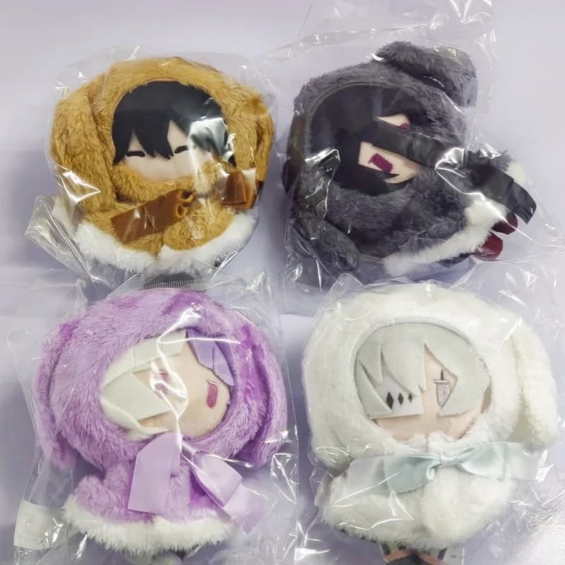 Genuino Bungo Stray Dogs Dazai Osamu Edogawa Rampo Anime Maumet Burattino Cuscino di tiro Ciondolo Cospaly Decora il regalo del fumetto