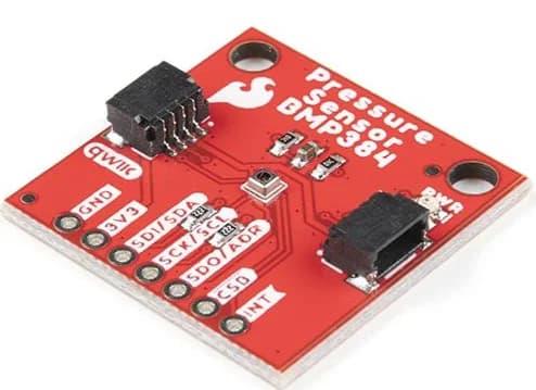 SEN-19662 SparkFun Pressure Sensor - BMP384 Module (Qwiic).