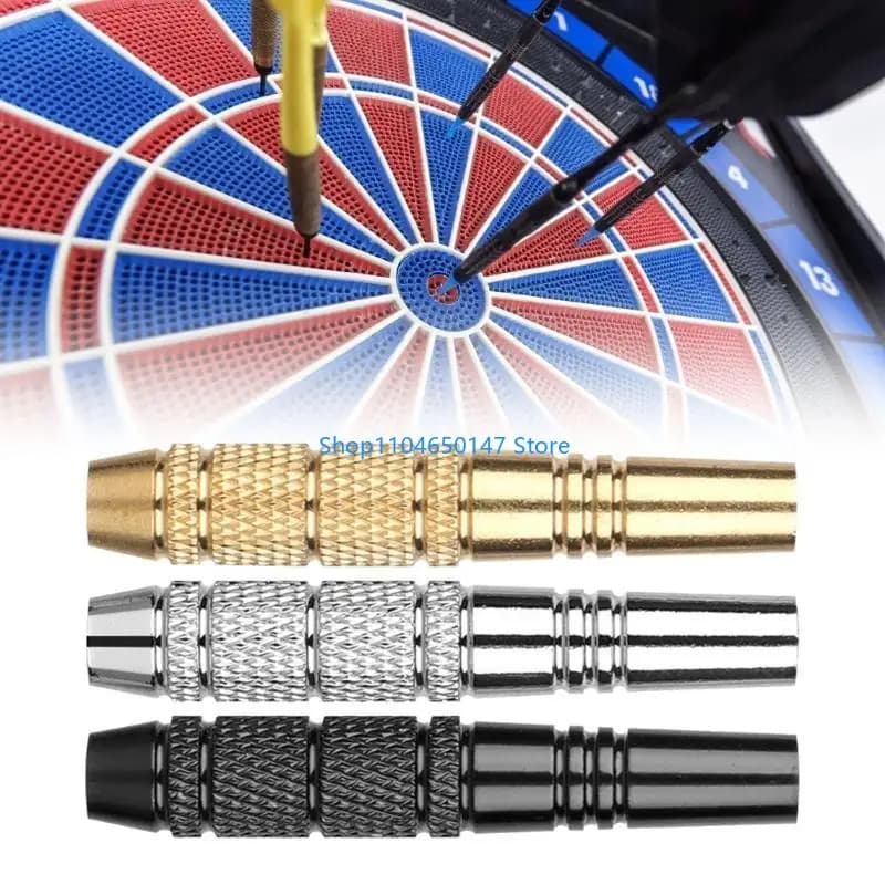 3 pezzi 16g dardo sostituire barili barili ricambio set per punta morbida e in acciaio dardo in metallo alberi ricambio