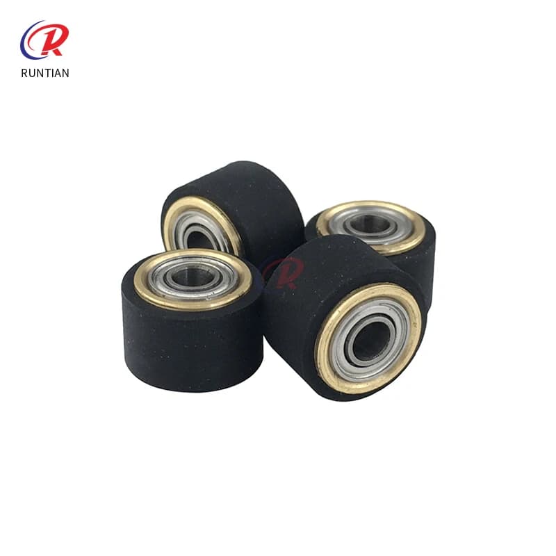 Rullo di presa da 10 pezzi per taglierina per vinile Mimaki CG-160 4*10*14mm Rullo di carta per macchina da disegno plotter