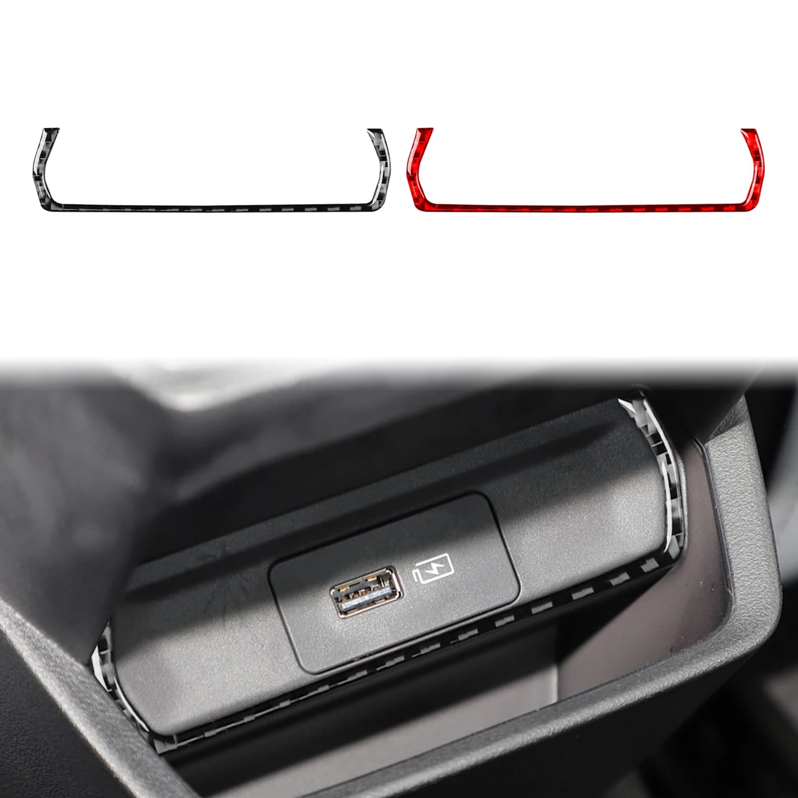 For Geely Emgrand 4th 22—25 For Porton S70 21—24 Carbon Fiber Sticker Rear Loader Cover Frame Trim Decorative Accessories