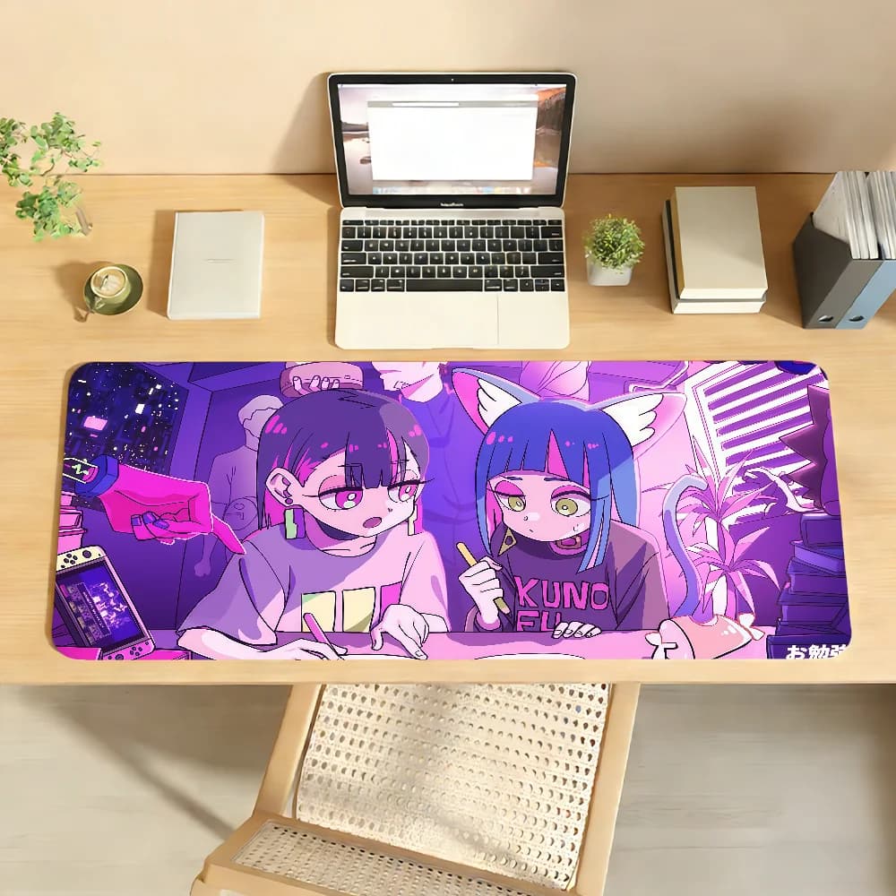 Tappetino per mouse Band Z-Zutomayo, tappetino da scrivania antiscivolo, accessori per PC portatile, tastiera da ufficio in gomma, decorazione per giocatori