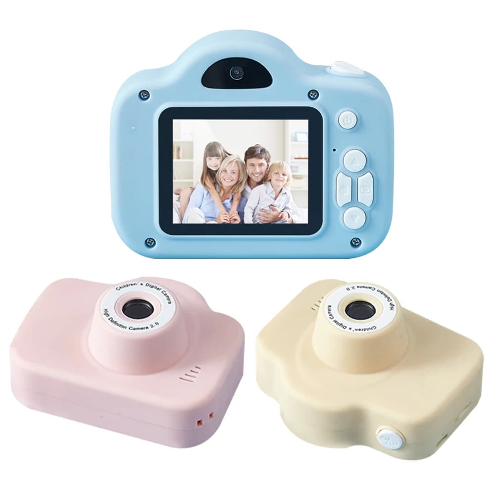 Videocamera multifunzione per bambini Videocamera digitale HD 1080P Videocamera per bambini da 2,0 pollici Lettore MP3 Giocattoli per regali di compleanno
