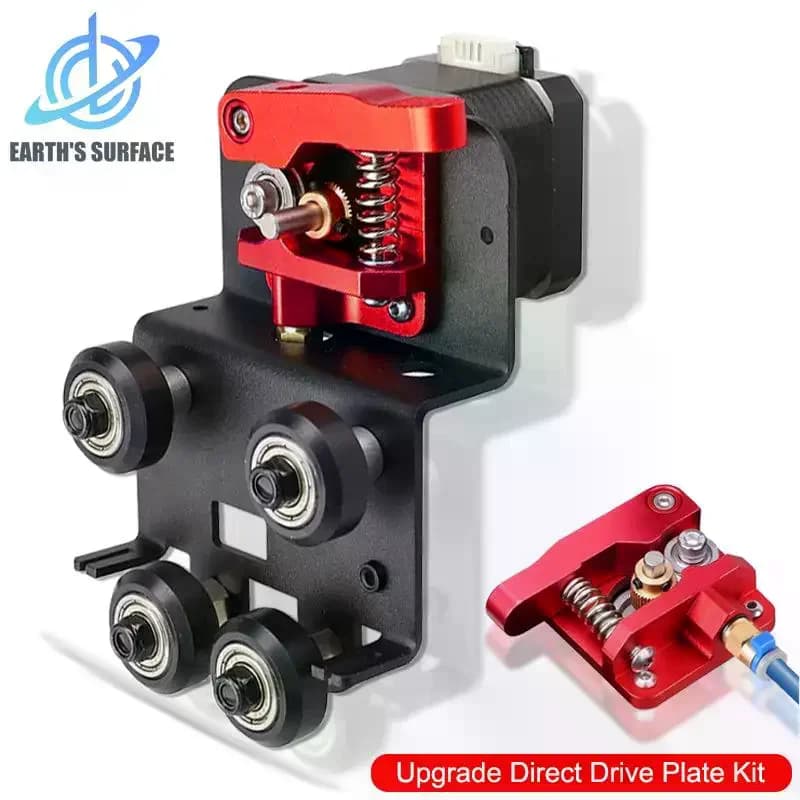 Accessori per stampante 3D Kit di aggiornamento in metallo con piastra a trasmissione diretta Ender-3 per adattatore estrusore diretto CR10 Ender 3