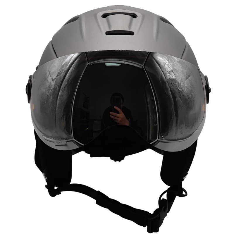LOCLE Certificazione CE Occhiali Casco da sci Casco da sci in stampo Casco da snowboard o da skateboard con occhiali 52-64 cm