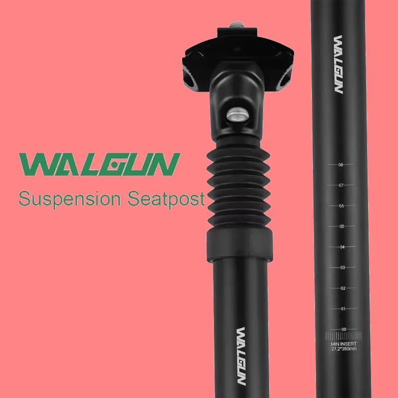 WALGUN Cycling Road telescopic seatpost seatpost with shock absorber suspension seatpost bicycle seat tube Bicycle accessories