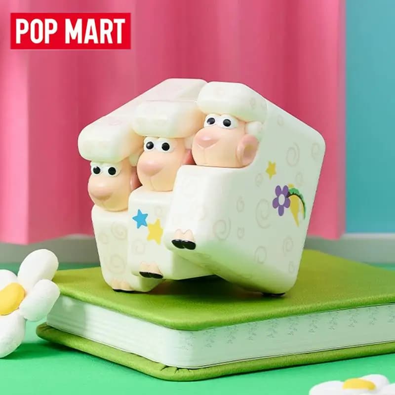 POP MART PIXAR POP CUBE CUBIEC Series Genuine Mystery Box Blind Box Guess Bag Toys Doll Cute Desktop Ornaments Collection Gift
