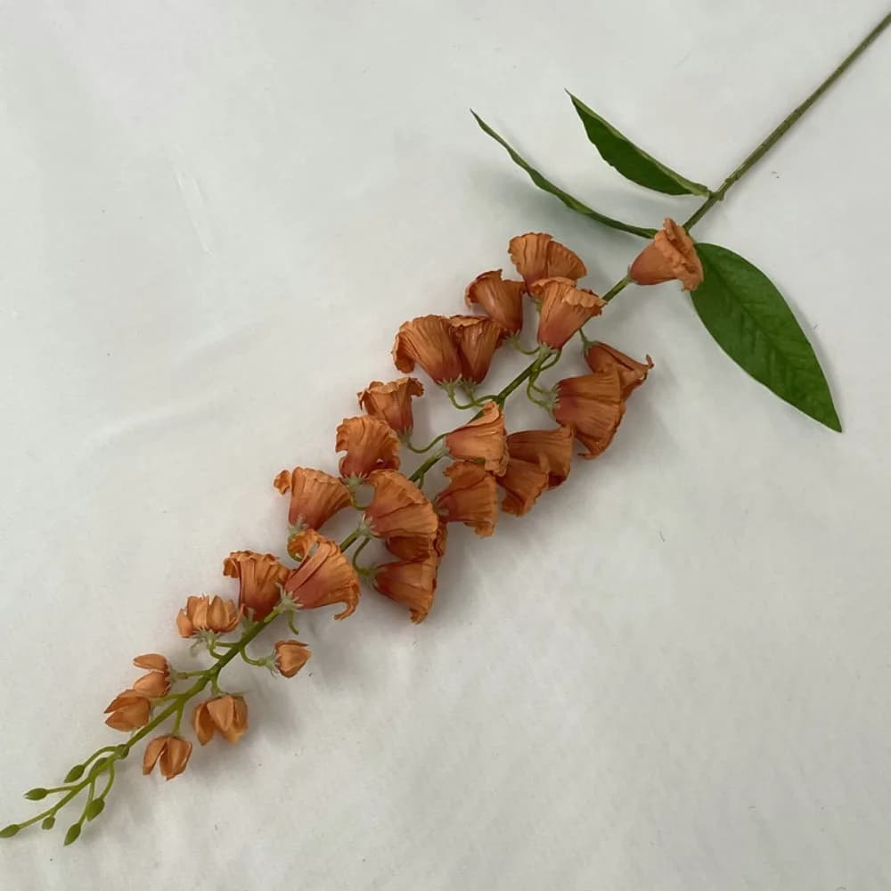 New Long Stem Artificial Lily Valley Decorative Long Branches Fake Flower Silk Artificial Faux Plants Floral Arrangement