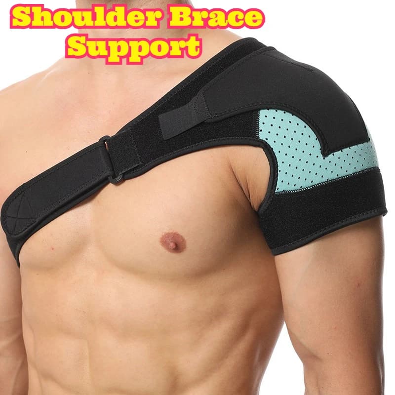 Adjustable Shoulder Support, Sport Protective Band, Basketball, Volleyball, Fitness, Unisex Compression Support