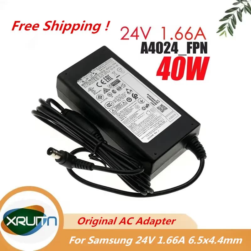 Adattatore AC 24V 1.66A 40W A4024-FPN Alimentatore per Soundbar Samsung HW-K551 HW-Q60T HW-550 HW-K650 HW-Q600A Caricabatterie BN44-00862A