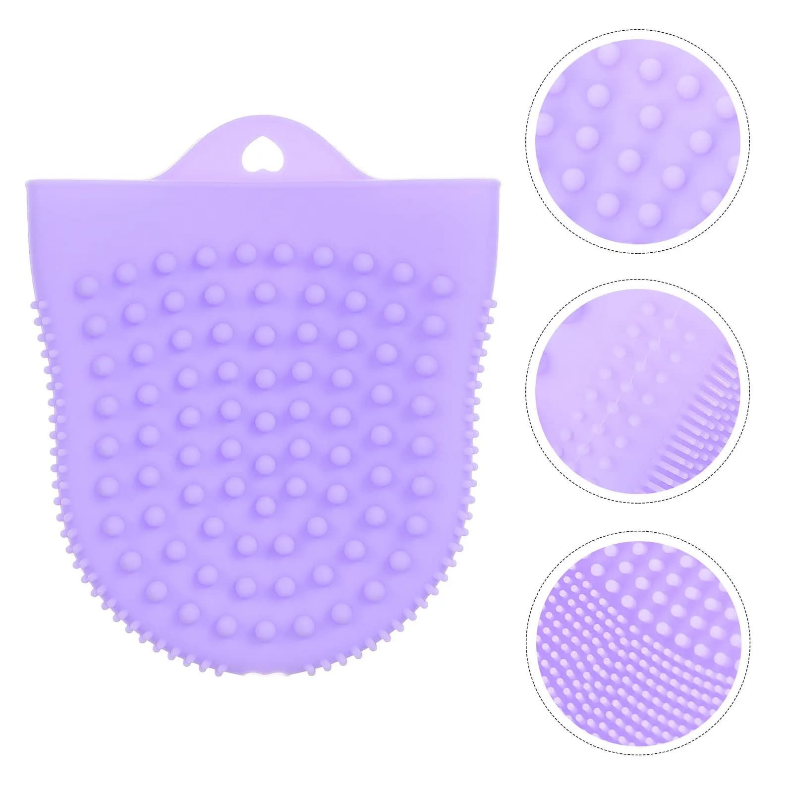 Spazzola per la Pulizia del Viso in Silicone a Forma di Guanto, Morbida e Flessibile con Punti in Rilievo per una Delicata Pulizia Quotidiana e Rimozione del Trucco