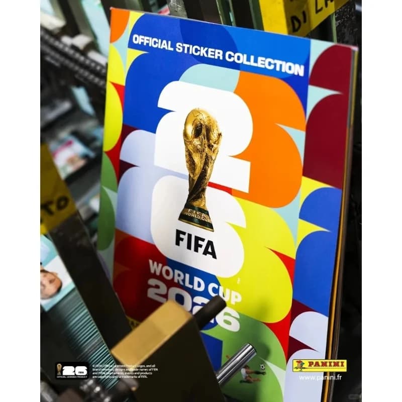 Panini Football Collectible Sticker Set With Matching Album 50 Packs 7 Stickers Each Total 350 For Sports Fans