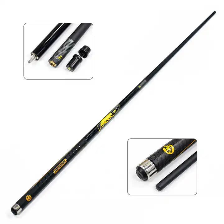 High End Premium Quality Billiard Carbon Uni loc joint 3-pc jump break cue 58 inch length