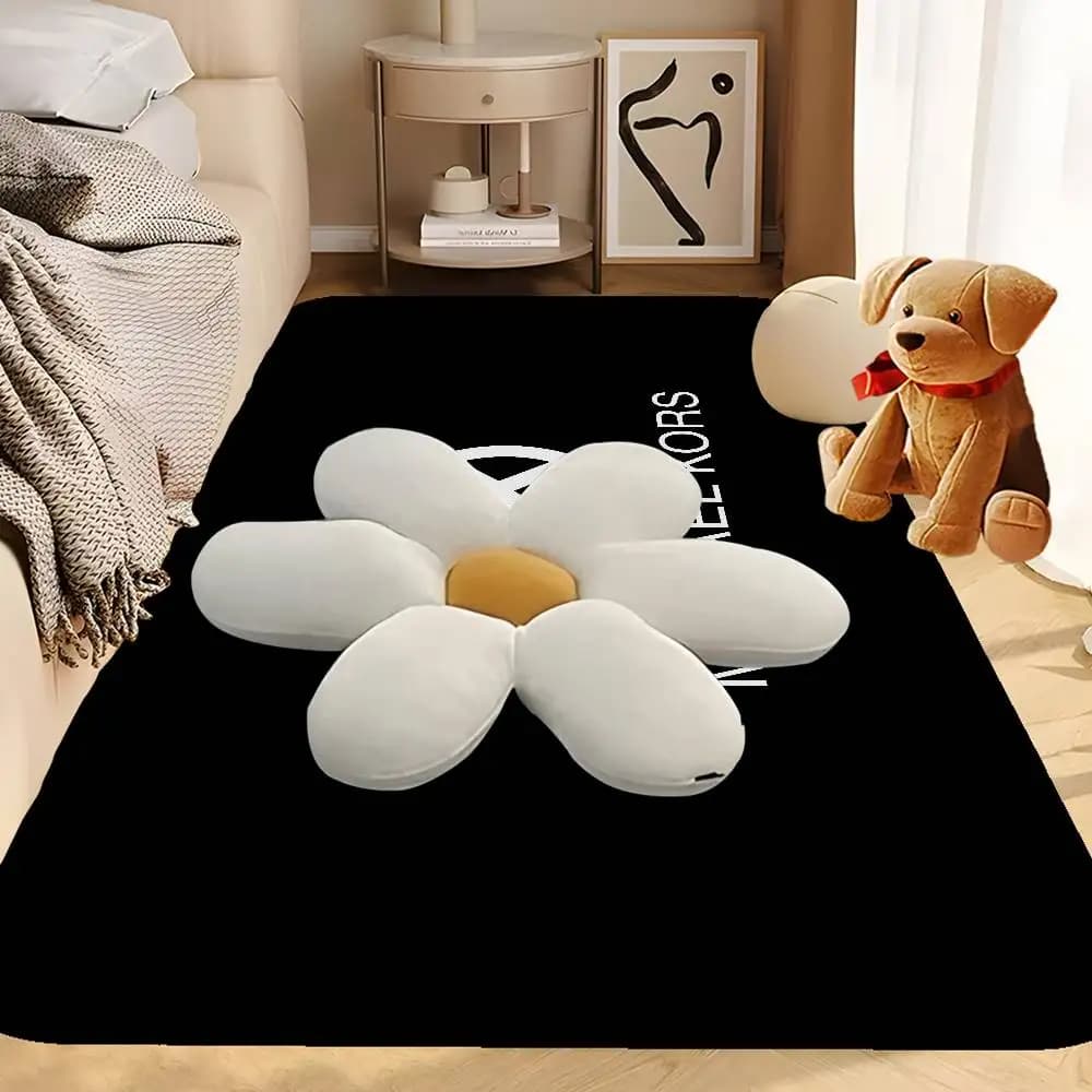 M-Michaels-Fashion-Kors Tappetino per porta in stile nordico, per camera da letto, soggiorno, balcone, antiscivolo, Alfombra