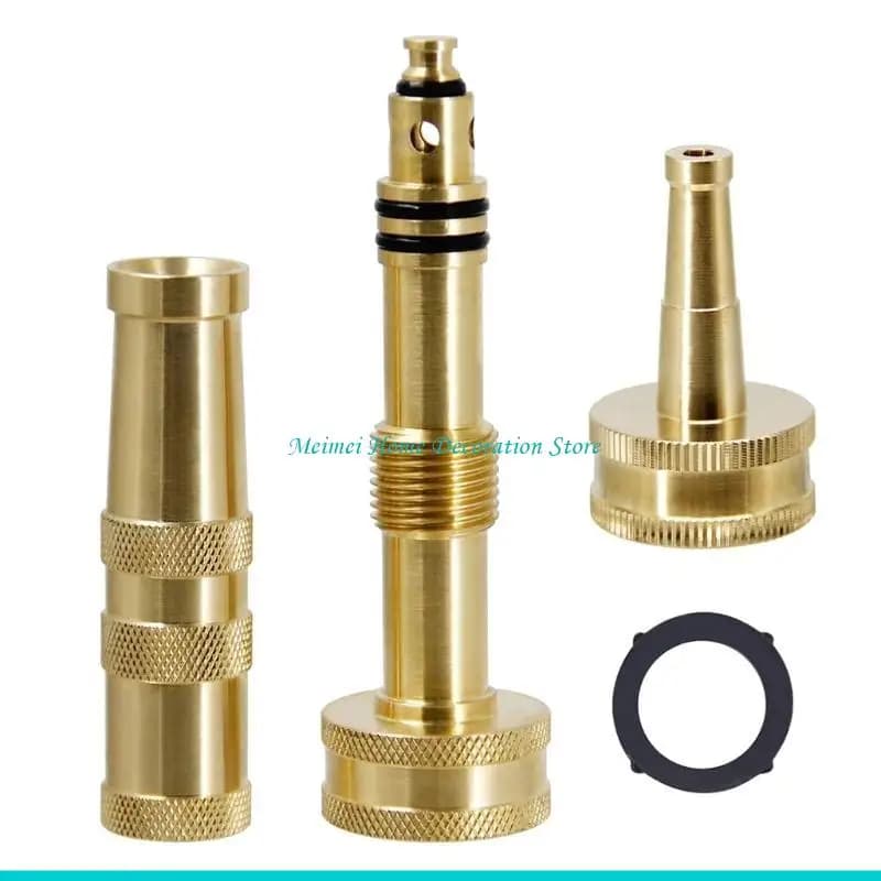 H7BF 2 spiral hose nozzles adjustable solid brass, self-washing irrigation sprayer,