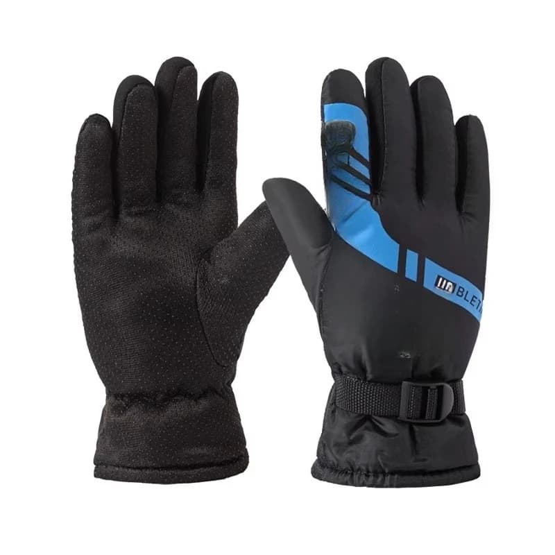 Winter Cycling Gloves Cold-resistant cotton gloves with waterproof hot fleece lining for outdoor motorcycle
