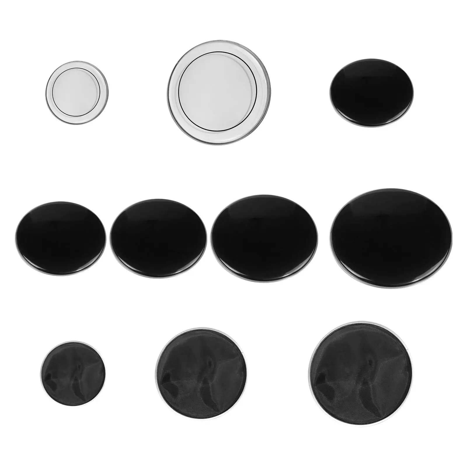 Pad Silenzioso per Batteria in Pelle PET, Smorzatore per Esercizi di Percussioni e Set Batteria