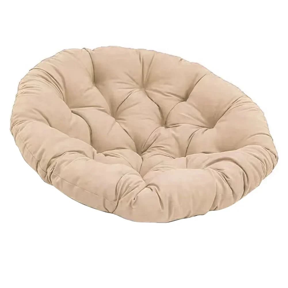 1pc chair waterproof rocking pillow chair hanging basket chair papaya pillow round 60x60 cm home textile accessories