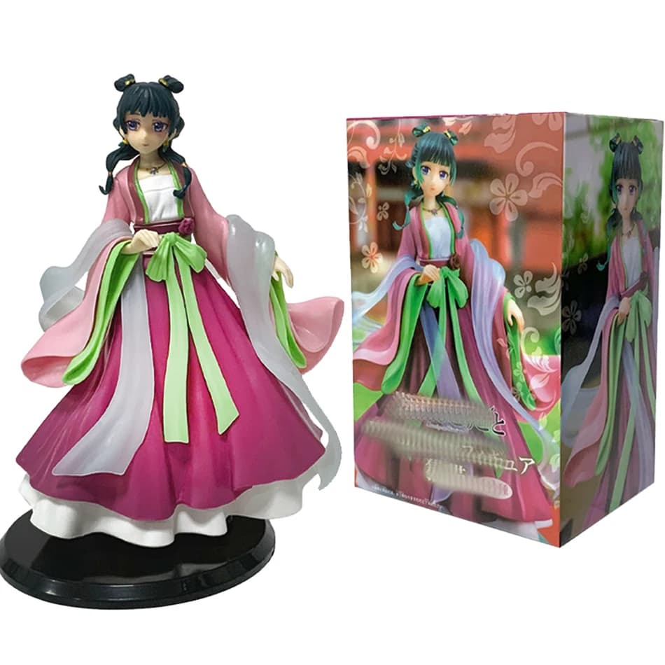 Anime Maomao Figura Abito Rosso Maomao Action Figures PVC Carino Maomao Modello Desktop Ornamenti Collezione Maomao Figurine Giocattolo Regali