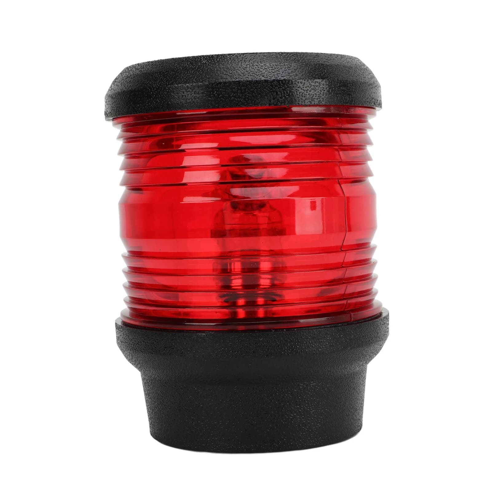 Luce di navigazione laterale 10‑24V. Materiali resistenti alla corrosione. Lampada di ancoraggio per barca marina a LED rossa impermeabile a 360 gradi.