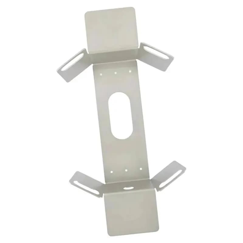ABUG-Watering Hose Organizer Iron Garden Hose Hanger Wall Mounted Reel Detachable Water Pipe Hook For Outdoor White