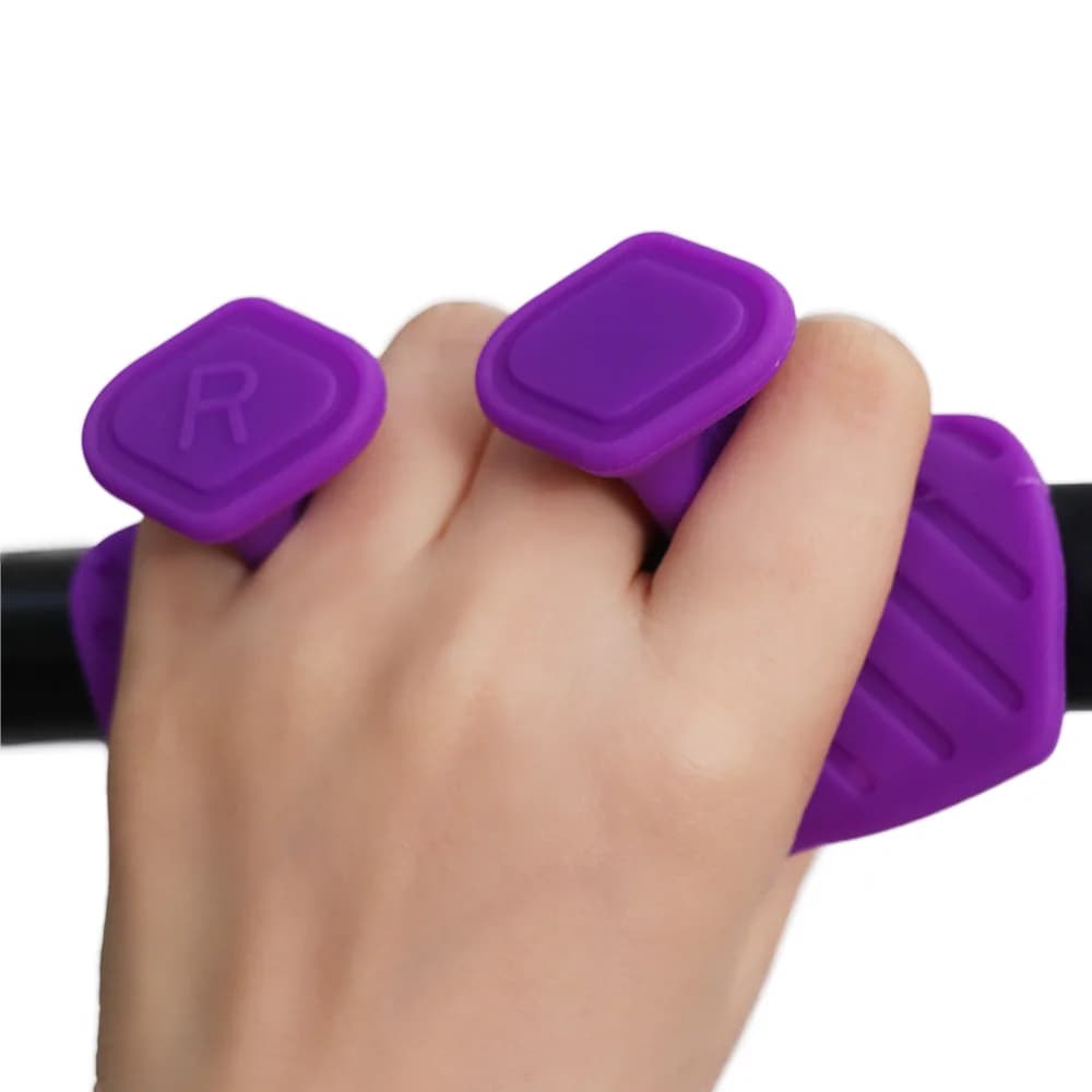 1 Paio di Impugnature Ergonomiche per Sollevamento Pesi, Guanti da Palestra Antiscivolo Elastici, Protezioni per il Palmo in Silicone Anti-attrito per Palestra/Fitness