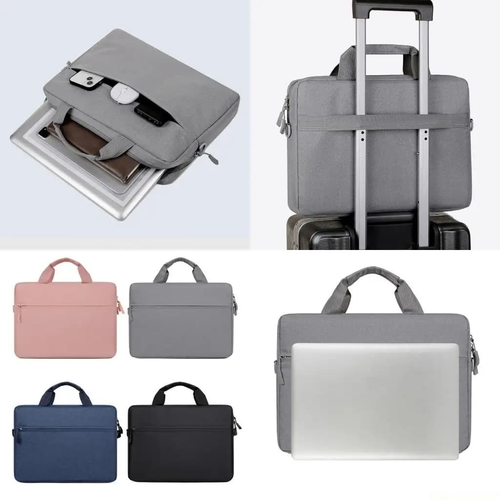 Borsa protettiva per laptop portatile X90D Custodia per notebook da 14/15,6 pollici con tracolla regolabile