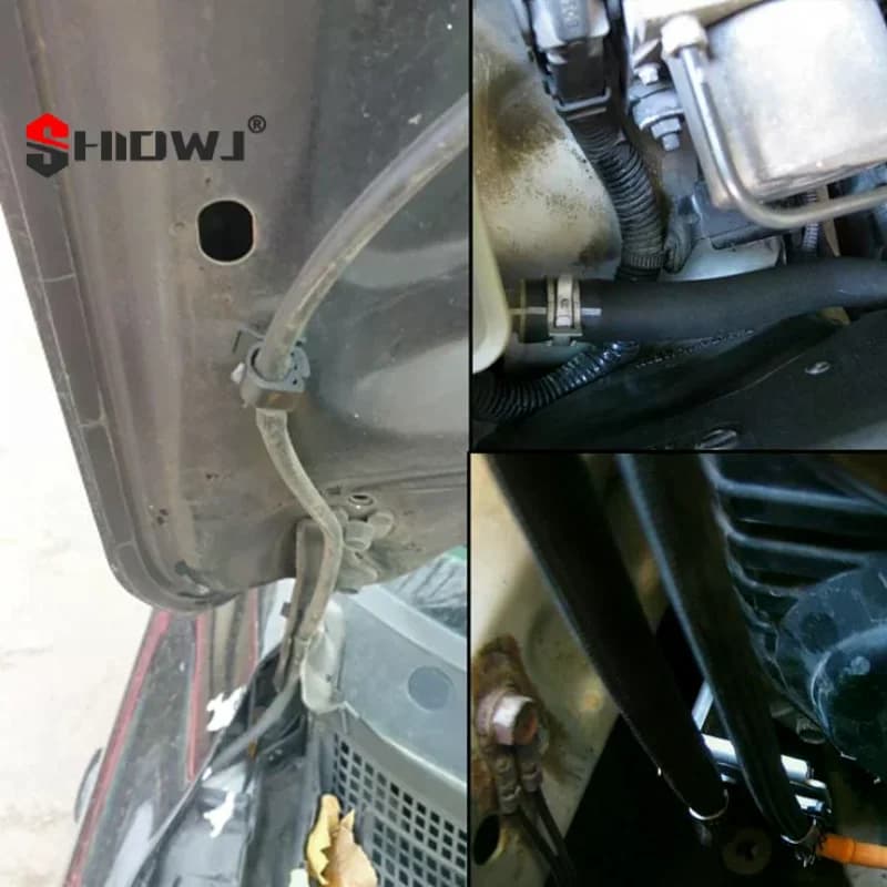 Clip Universali per Cavi Auto, Fermagli Durevoli per Gestione Cablaggio Interno, Set Facile da Installare Fai-da-Te