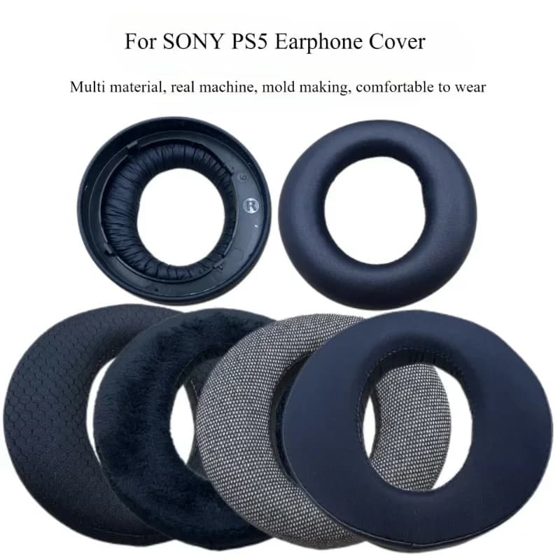 Adatto per cuffie Sony PS5 PULSE 3D cuffie da gioco montate sulla testa auricolari in spugna auricolari in pelle sostituire gli accessori