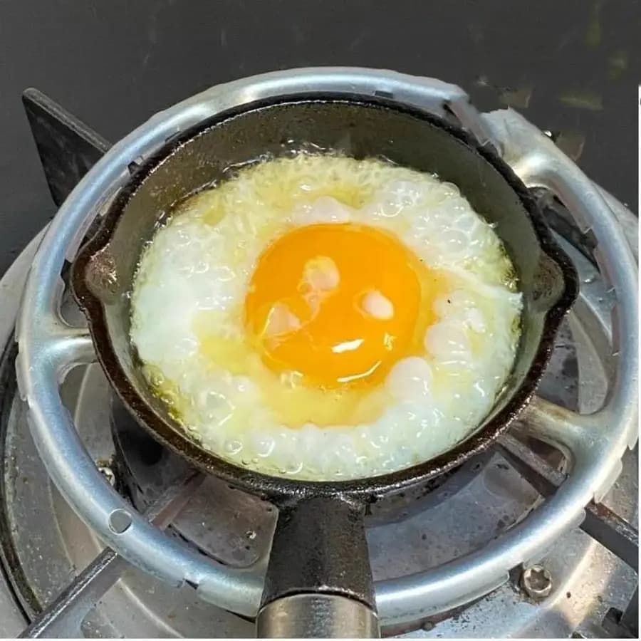 1 Pc Practical New 1Pc Cast Iron Mini Frying Pan Non-Stick Egg Omelette Pan Portable Cookware For Breakfast Dumpling Egg Cooking