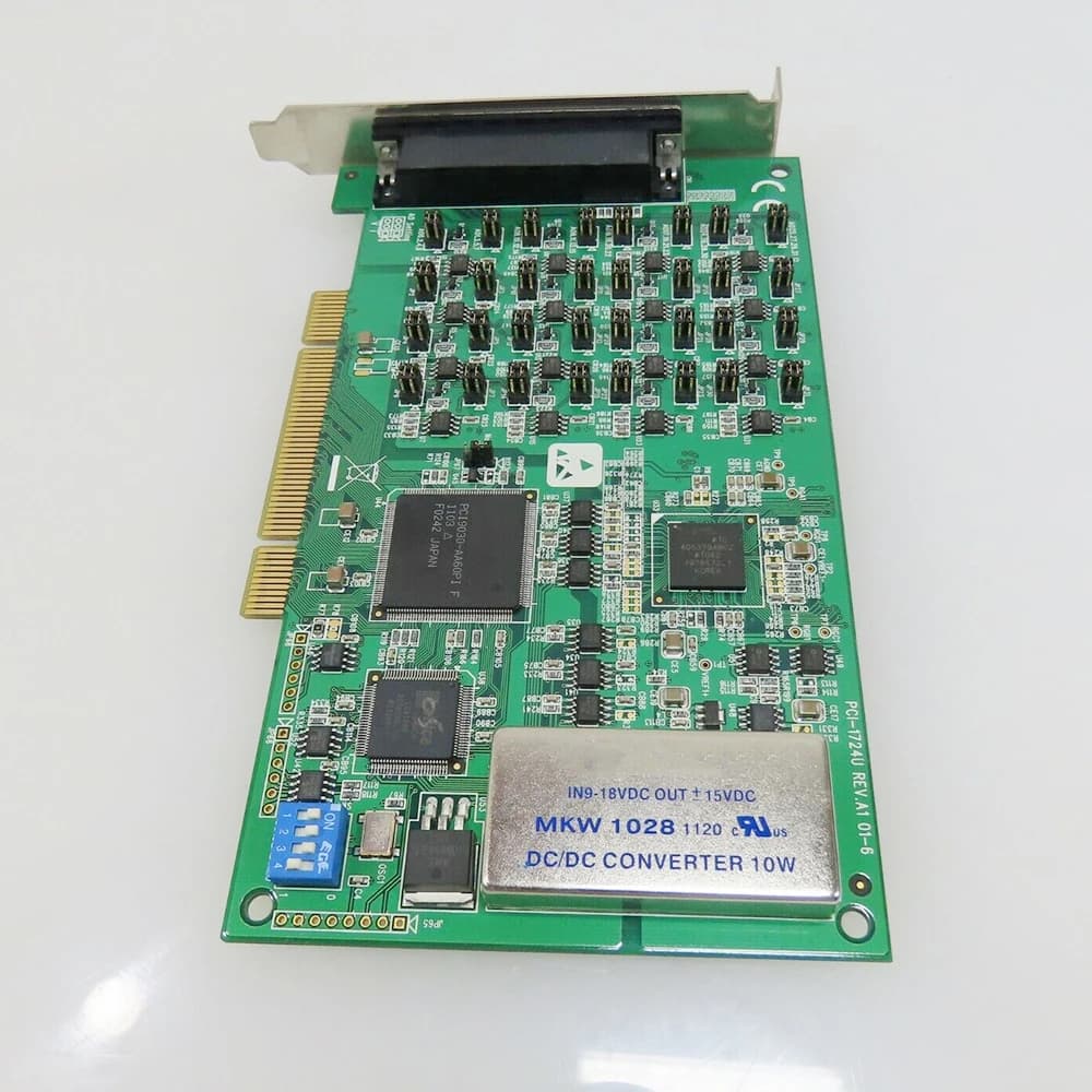 Data Capture Card PCI-1724U REV.A1 14 Bit 32-Channel Isolated Analog Output Card