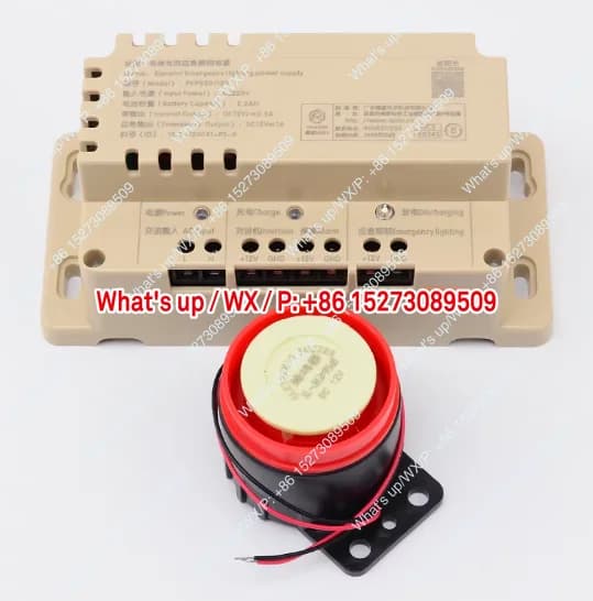 1 pezzo adatto per alimentatore originale per illuminazione di emergenza per ascensori da 12 V, accessori speciali per batterie walkie talkie RKP220/12D