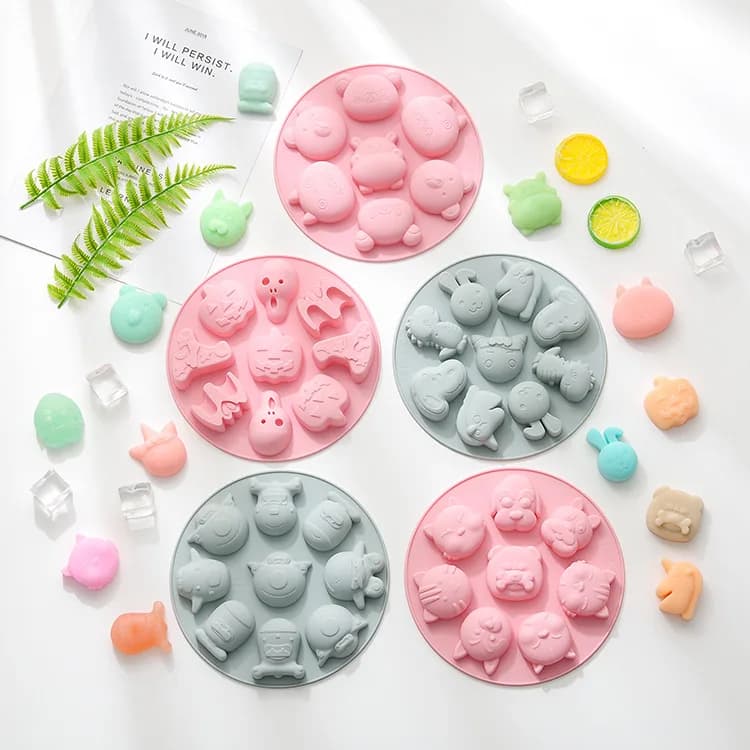 Stampo in silicone per torte di riso, torte per capelli, torte per bambini, alimenti per l'infanzia, contenitore per alimenti, stampo da forno a vapore