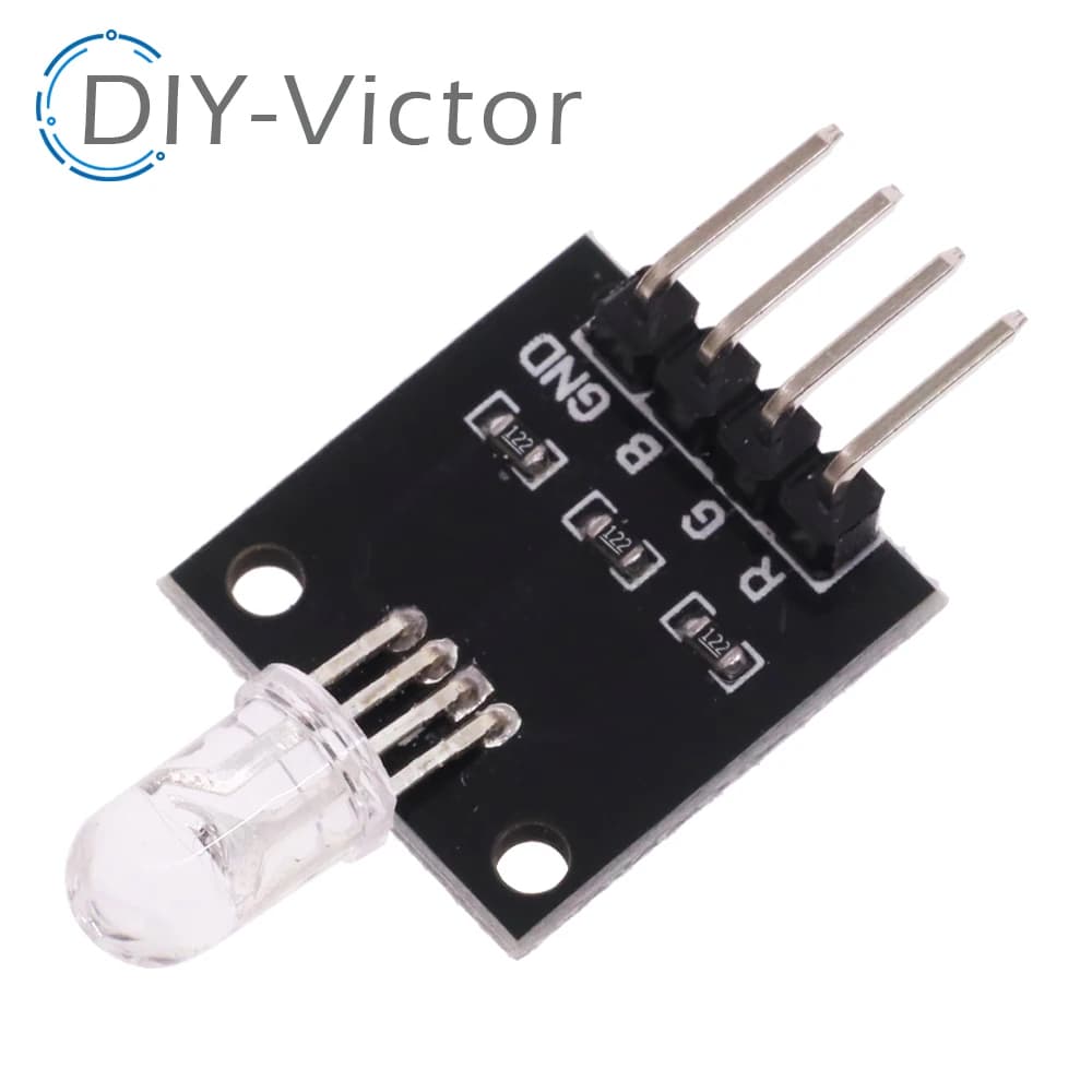 1 Pezzo Modulo Sensore LED RGB a Tre Colori FZ0455 4pin KY-016 per Arduino DIY Starter Kit KY016