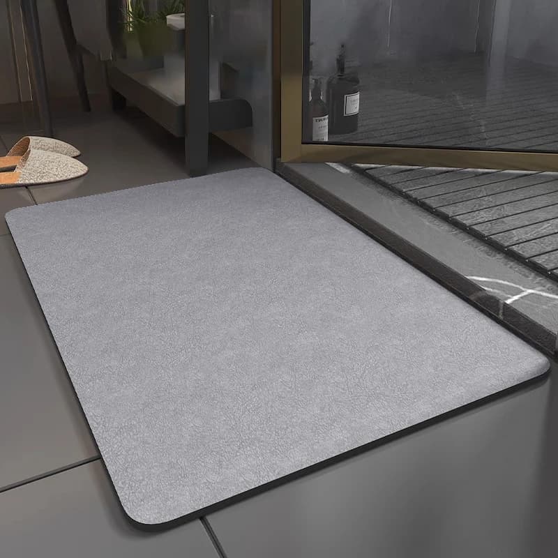 Semplice tappetino antiscivolo per bagno, WC sottile, assorbente, tappetino per portico, ingresso, tappetino per ingresso