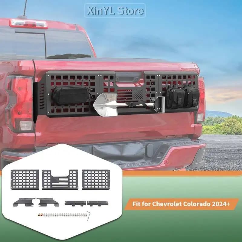 Auto Portellone In Metallo Espansione Bordo di Protezione Staffa Rack Mensola Per Chevy Colorado GMC-CANYON 2024 Up Accessori Esterni Auto