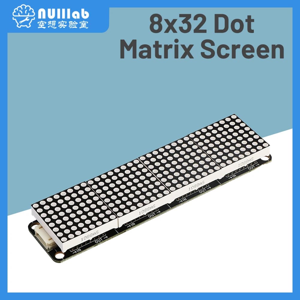 For Arduino Round 8x32 Point Screen Module Max7219 Chip Ph2.0 Lego compatible interface