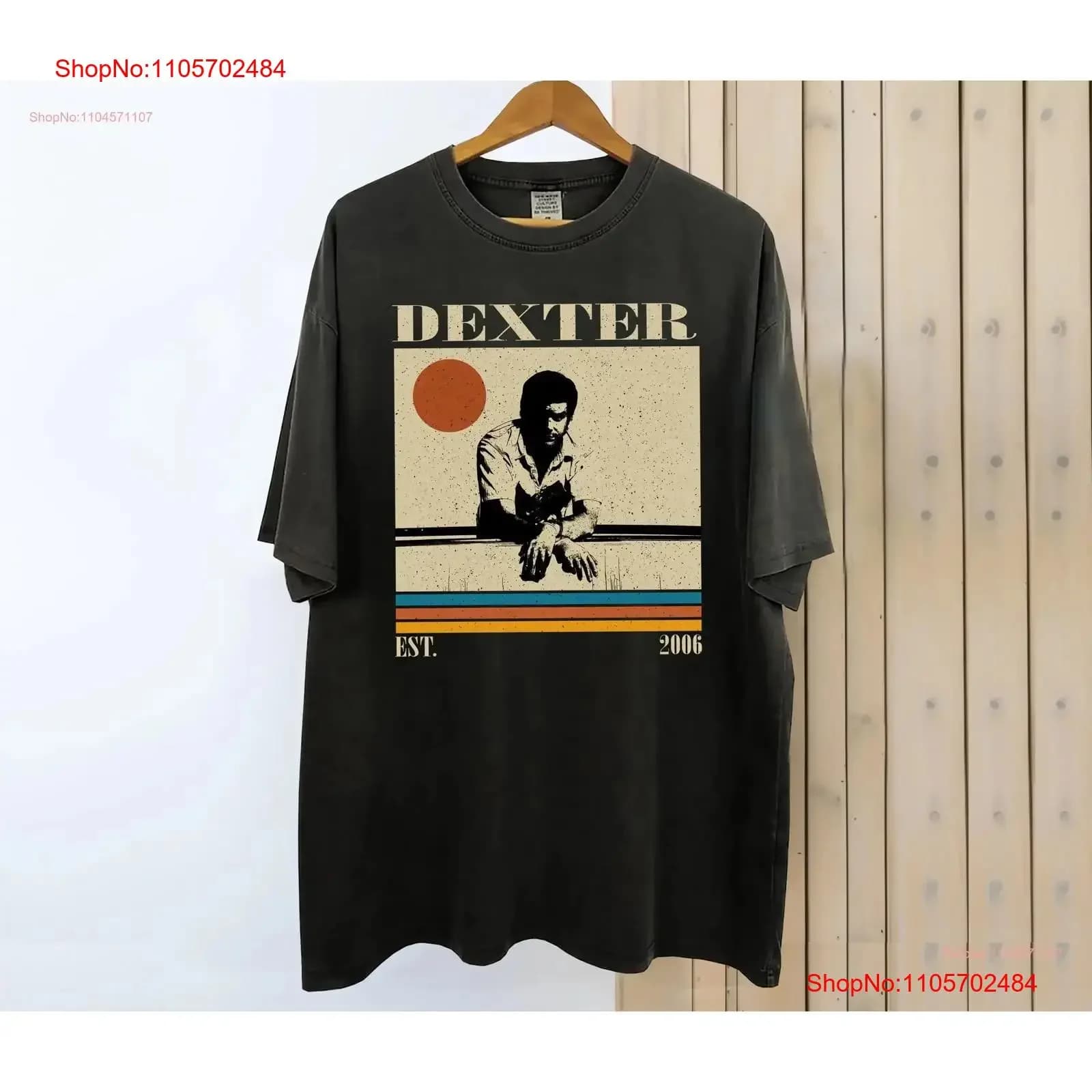 Dexter Tv Series T Shirt Movie Vintage Retro Classic s for him vintage Washed Stretched Casual Versatile graphic Soft Unisex