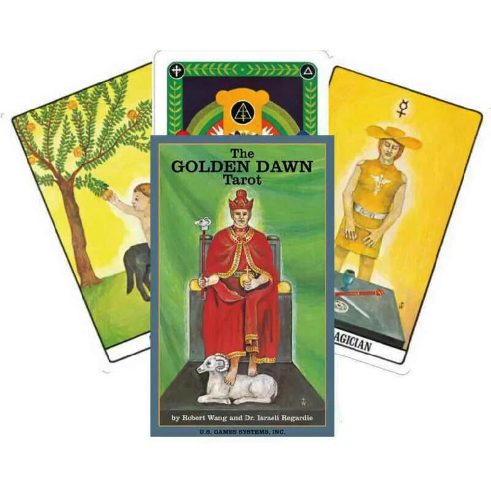 Golden Dawn Tarot 78 carte di divinazione Set Deck Oracle Card Family Party carte da gioco gioco da tavolo