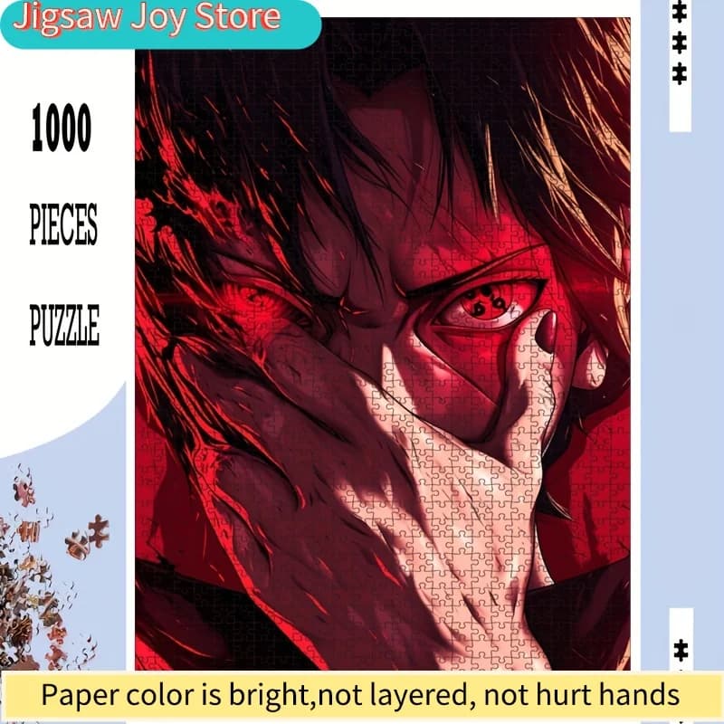 1 scatola di puzzle anime popolari, 50*70 cm/19,7*27,6 pollici, puzzle grande e vivace per adulti, divertimento fai da te, decorazione per la casa, colorato, grande famiglia
