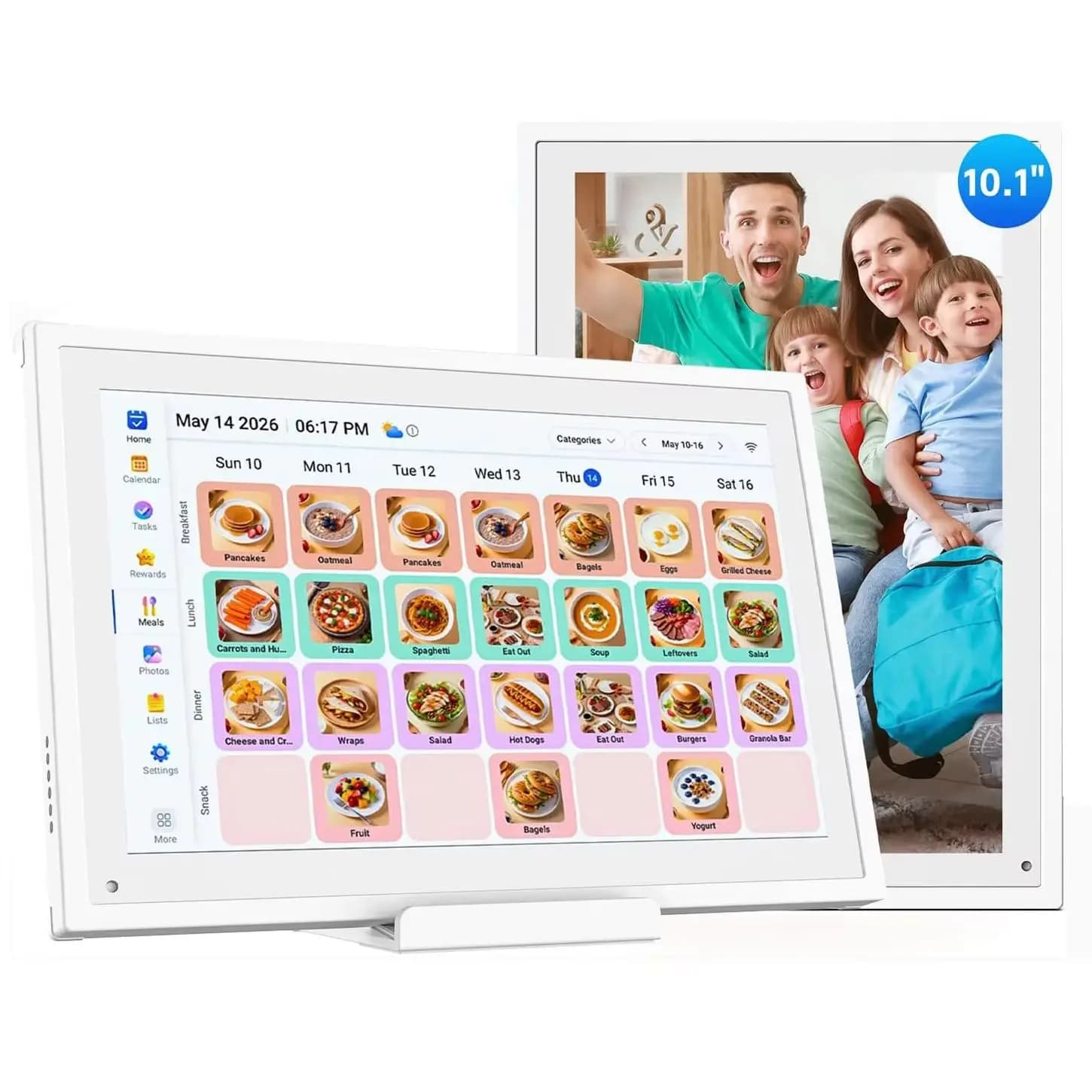 10.1 Inch Touch Digital Photo Frame 32GBMemory 1280*800P Frame Smart Cloud Electronic Automatic rotation Chore Chart Wall Photos