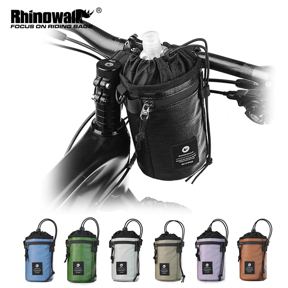 Bike Handlebar Bag Rhinowalk 1.6L Bicycle Bag Front Bicycle Bag for Laptop Suitable for MTB Bike Communal Package