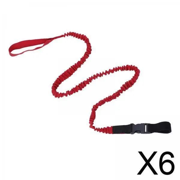 Corda elastica in nylon per pagaia da kayak con clip di sicurezza per canoa, kayak, gommone e pesca