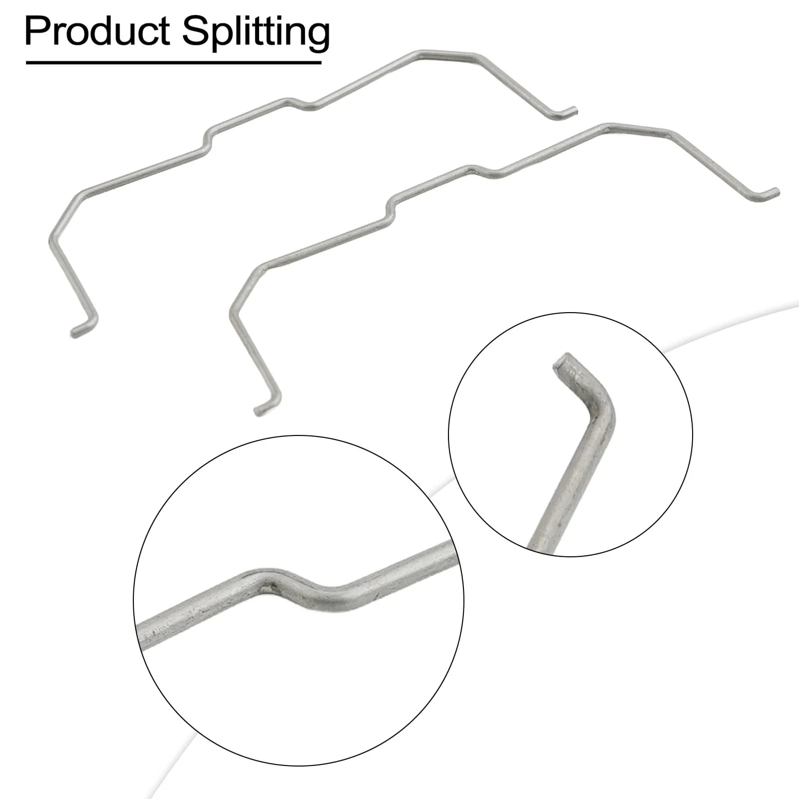 Supporto per fari anteriori 2 pezzi per modelli BMW E81 Parte OEM 63126924671 6924671 Sostituzione in metallo per fari BMW E81