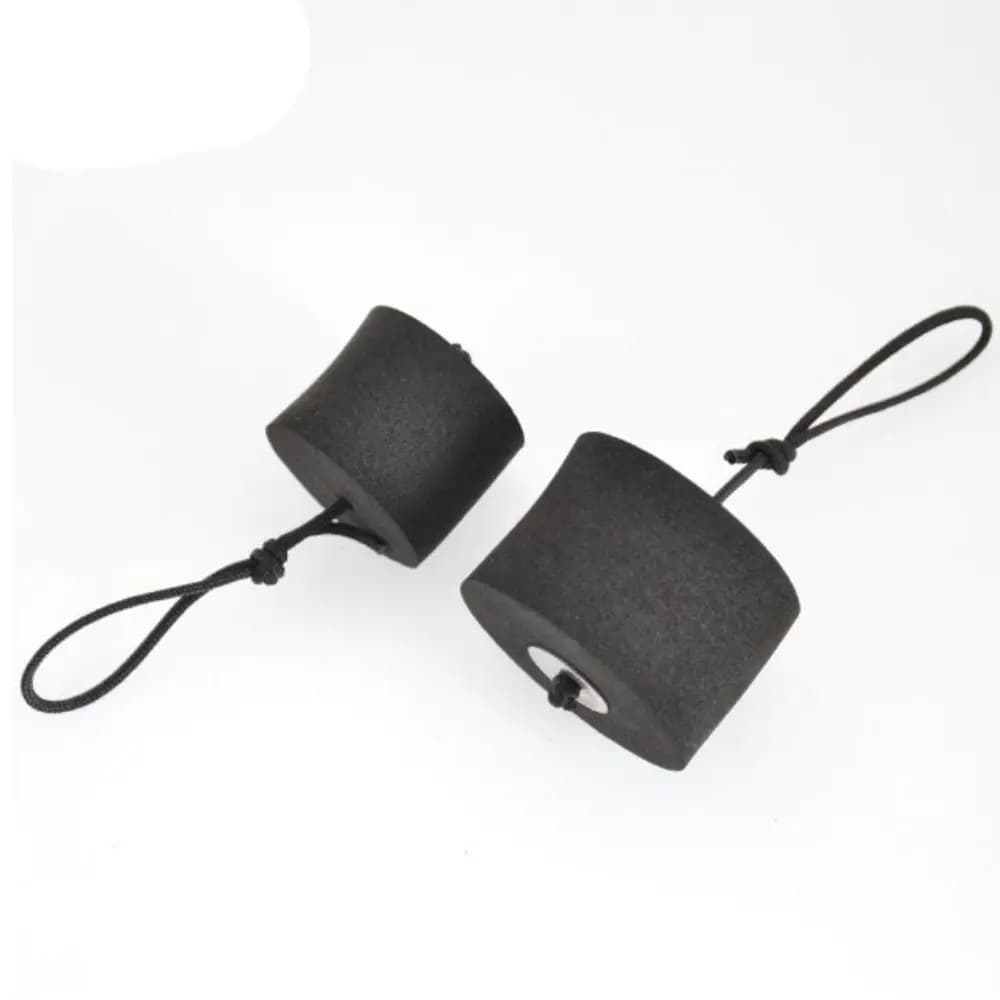 4pcs High Quality EVA Kayak Marine Boat Scupper Stopper with Cord Rope Bungs Black Drain Holes Plugs 2 Sizes Paddle Drip Rings